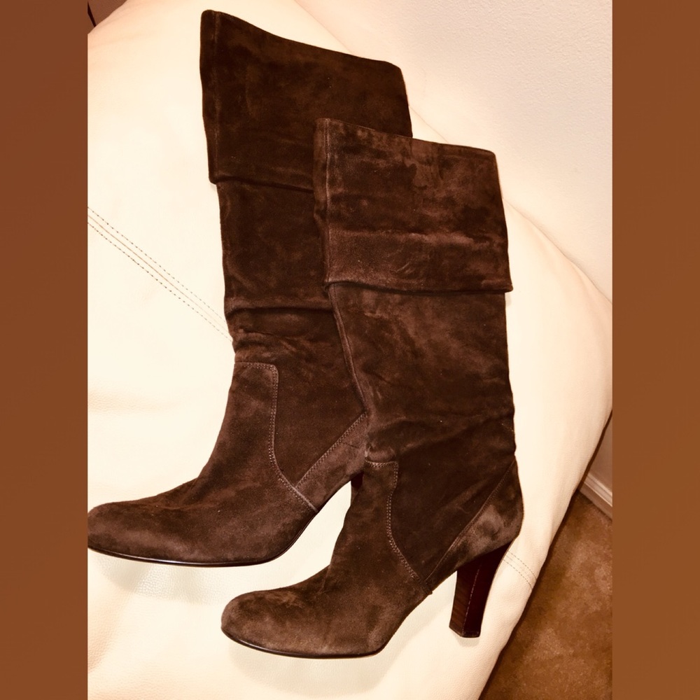 NINE WEST suede tall boot